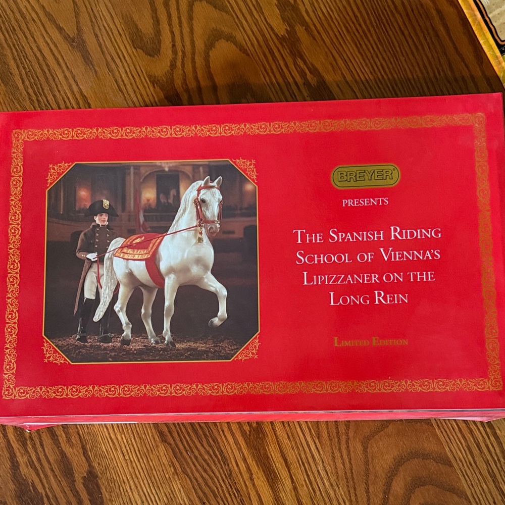 BREYER Limited Edition Lipizzaner on the Long Rein